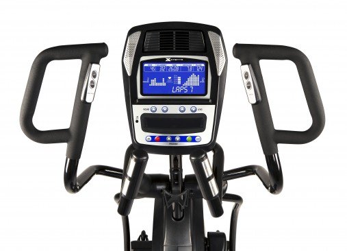 Эллиптический тренажер XTERRA FS5.9e с регулируемыми педалями, наклоном рампы и мультипоручнями Эллиптический тренажер XTERRA FS5.9e с регулируемыми педалями, наклоном рампы и мультипоручнями