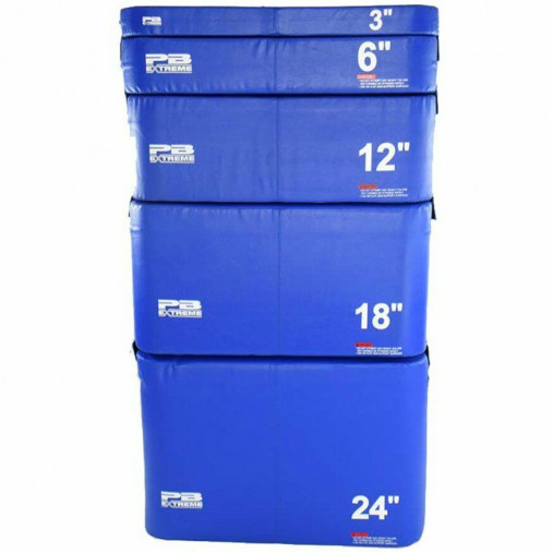 Набор плиобоксов PB Extreme Foam Plyobox Set 5 8, 15, 31, 46, 61 см, синий Набор плиобоксов PB Extreme Foam Plyobox Set 5 8, 15, 31, 46, 61 см, синий