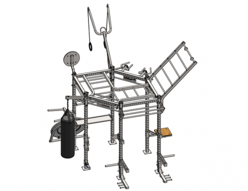 Гексагональная рама для кросс-тренинга Body-Solid SR-HEXCLUB Гексагональная рама для кросс-тренинга Body-Solid SR-HEXCLUB