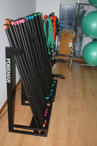 Стойка для хранения гимнастических палок Foreman FR-862 под 25 бодибаров