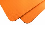 Мат для йоги 8 мм однослойный оранжевый Original Fit.Tools