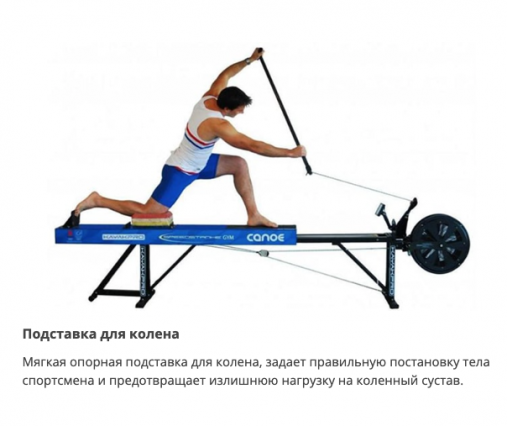 Гребной тренажер эргометр Kayak SpeedStroke GYM-Canoe C1-N Гребной тренажер эргометр Kayak SpeedStroke GYM-Canoe C1-N