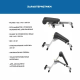 Hoist HF-4263 Скамья для спины и пресса 