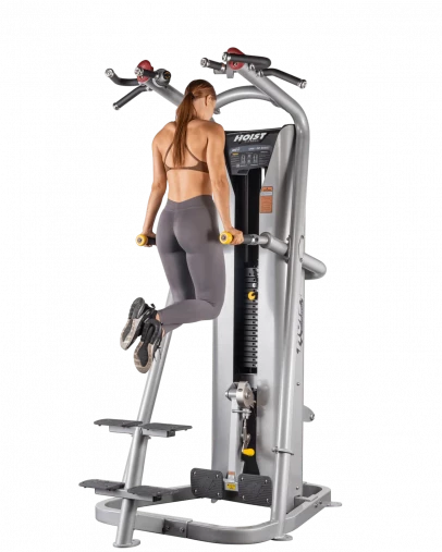 Подтягивание, Отжимание с помощью (гравитрон) Hoist RS-2700 white (2025) на прямых ногах Подтягивание, Отжимание с помощью (гравитрон) Hoist RS-2700 white (2025) на прямых ногах