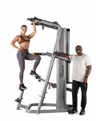 Подтягивание, Отжимание с помощью (гравитрон) Hoist RS-2700 white (2025) на прямых ногах Подтягивание, Отжимание с помощью (гравитрон) Hoist RS-2700 white (2025) на прямых ногах