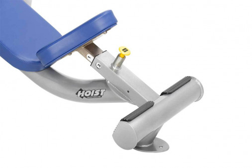 Олимпийская наклонная скамья для жима штанги Hoist CF-3172-A (цвет рамы: черный, обивка: черная)