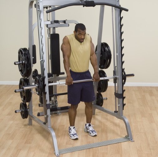 Машина Смита + Силовая стойка для штанги Body-Solid GS348 Машина Смита + Силовая стойка для штанги Body-Solid GS348