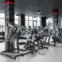 Горизонтальная тяга под наклоном VictoryFit GYM-P1804 тренажер на свободных весах, хаммер