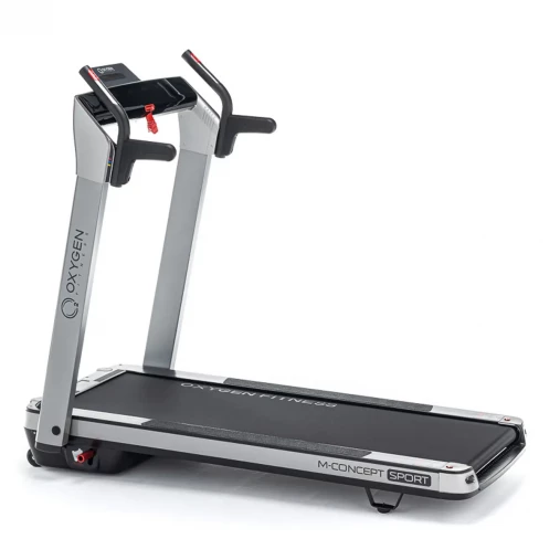 Беговая дорожка домашняя OXYGEN FITNESS M-CONCEPT SPORT (SMOKY) цвет: Платиновый