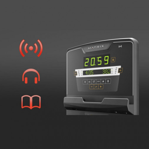 Эллиптический тренажер Matrix Lifestyle. Консоль LED