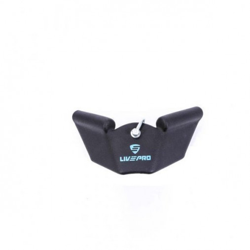 Гриф для тяги узким хватом LIVEPRO Adduction Handle черный