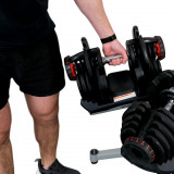 Гантель с регулировкой веса Liveup LS2315 (5-40 кг)