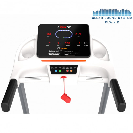 Беговая дорожка UNIX Fit ST-630R White