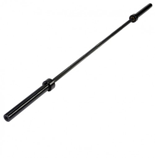 Гриф олимпийский прямой 86", до 226 кг, черный