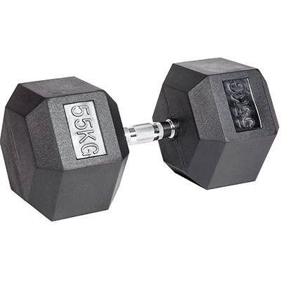 Гантель неразборная гексагональная VictoryFit VF-H550 (55 кг) Гантель неразборная гексагональная VictoryFit VF-H550 (55 кг)