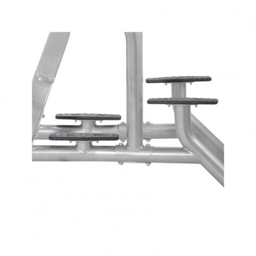 Стойка силовая Брусья / Поднятие коленей HOIST CF-3252 (рама: черная, обивка: черная)