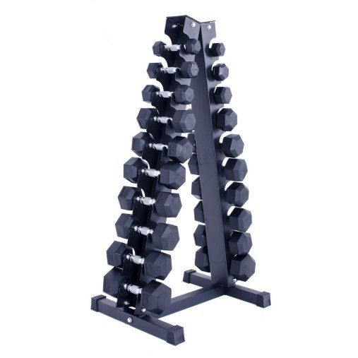 Стойка для гантелей PROFI-FIT 2067C (1-10 кг), подставка на 10 пар DHZ