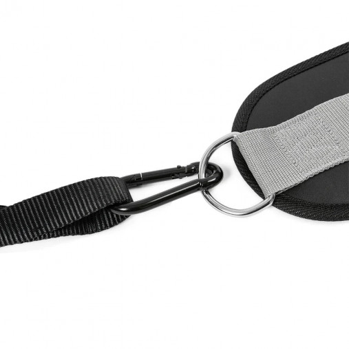 Пояс для отягощений со стропой LIVEPRO Weight Belt черный/серый LP8098 Пояс для отягощений со стропой LIVEPRO Weight Belt черный/серый LP8098