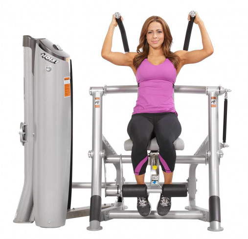 Пресс машина Hoist RS-1601 Силовой грузоблочный тренажер со стеком Пресс машина Hoist RS-1601 Силовой грузоблочный тренажер со стеком