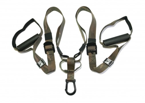 Петли для функционального тренинга хаки SQUAD OFT с дополнительным карабином Петли для функционального тренинга хаки SQUAD OFT с дополнительным карабином