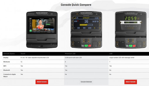 Горизонтальный велотренажер Matrix Performance. Консоль Premium LED Горизонтальный велотренажер Matrix Performance. Консоль Premium LED