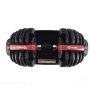 Пара регулируемых гантелей Original Fitness 24 кг на стойке