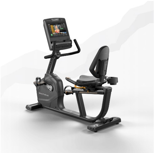 Горизонтальный велотренажер Matrix Endurance. Консоль Touch Горизонтальный велотренажер Matrix Endurance. Консоль Touch