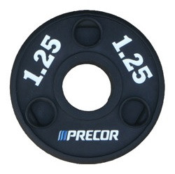Precor FM\UPP Олимпийский диск в уретане с логотипом 1,25 кг