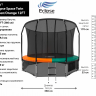 Батут Eclipse Space Twin Green/Orange 12FT (3.66м) Батут Eclipse Space Twin Green/Orange 12FT (3.66м)