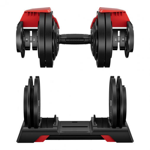 Регулируемая наборная гантель LIVEPRO Adjustable Dumbbell 3-24 кг (RUMF7070)