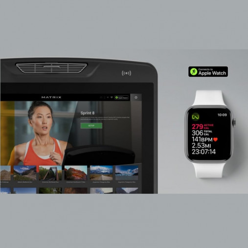 Вертикальный велотренажер Matrix Endurance. Консоль Touch Вертикальный велотренажер Matrix Endurance. Консоль Touch