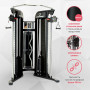 Блочная стойка для функционального тренинга INSPIRE FT1 (FT10B) черный (двойная регулируемая тяга)