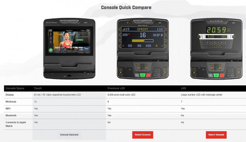 Вертикальный велотренажер Matrix Lifestyle. Консоль Touch Вертикальный велотренажер Matrix Lifestyle. Консоль Touch