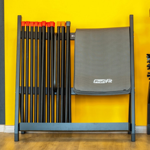 Стойка для вертикального хранения бодибаров Original Fit.Tools FT-BBR-VR Стойка для вертикального хранения бодибаров Original Fit.Tools FT-BBR-VR