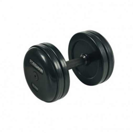 Гантели фиксированные обрезиненные в сборе FOREMAN FP/RUB-EPR/12,5KG, пара
