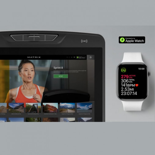 Беговая дорожка Matrix Performance Plus с реечным полотном и сенсорной WiFi консолью Touch XL Беговая дорожка Matrix Performance Plus с реечным полотном и сенсорной WiFi консолью Touch XL