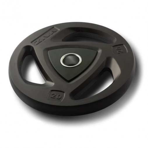 Диск олимпийский 20 кг ZIVA серии ZVO уретановое покрытие черный Диск олимпийский 20 кг ZIVA серии ZVO уретановое покрытие черный